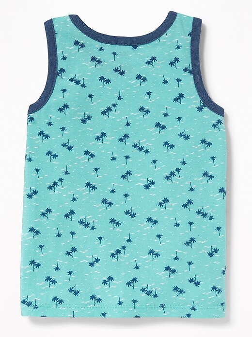 View large product image 2 of 2. Printed Tank for Toddler Boys