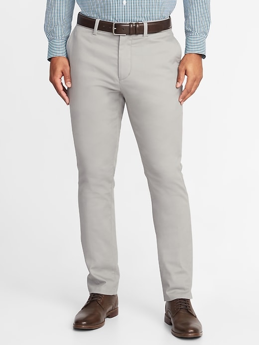 View large product image 1 of 1. Athletic Built-In Flex Signature Non-Iron Dress Pants