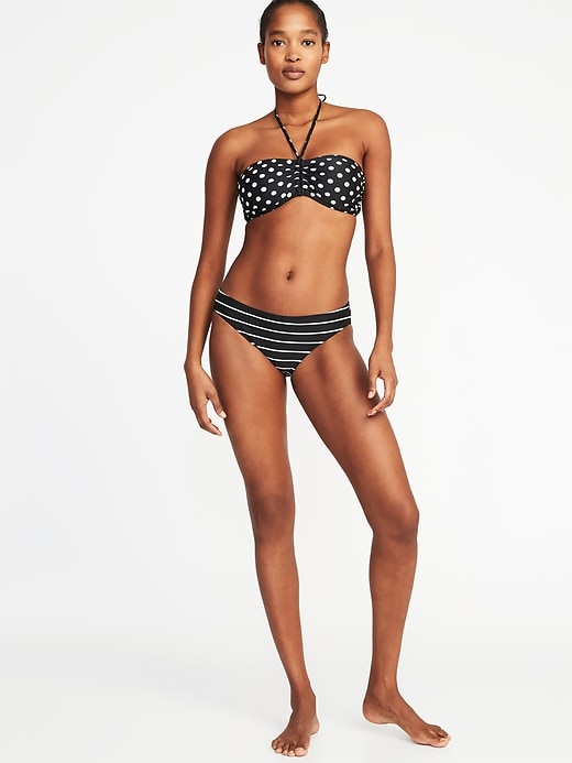 Image number 3 showing, Ruched Bandeau Swim Top for Women