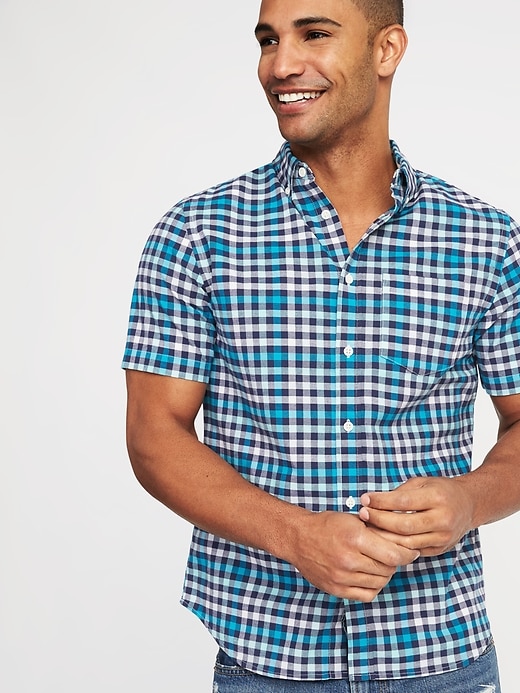 Image number 4 showing, Slim-Fit Built-In Flex Everyday Oxford Shirt