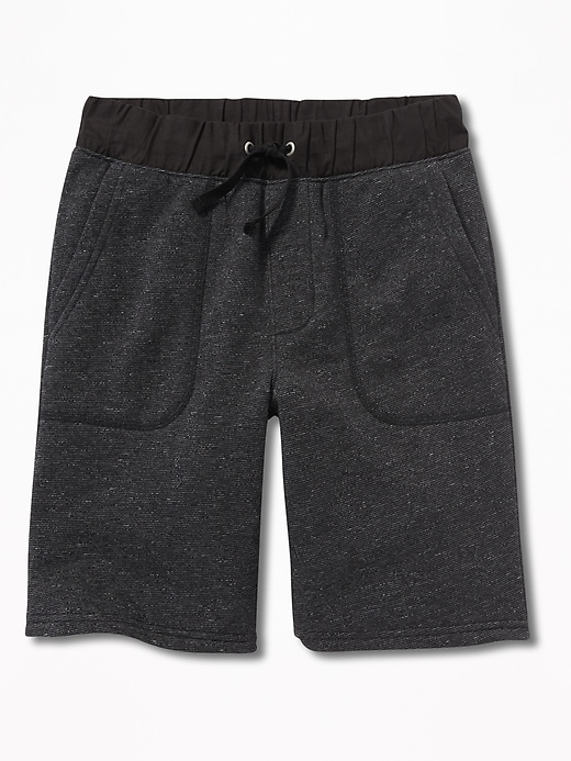 View large product image 1 of 3. Chambray-Waist Shorts For Boys