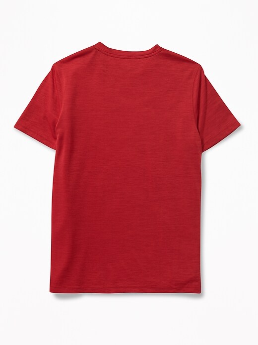 View large product image 2 of 3. DC Comics&#153 The Flash Go-Dry Tee for Boys