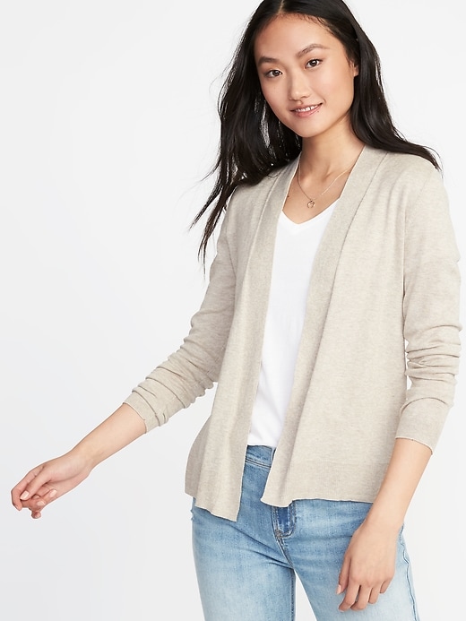 View large product image 1 of 1. Open-Front Sweater for Women