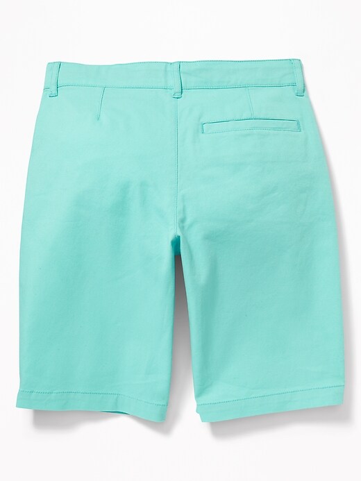 View large product image 2 of 3. Built-In Flex Twill Shorts For Boys