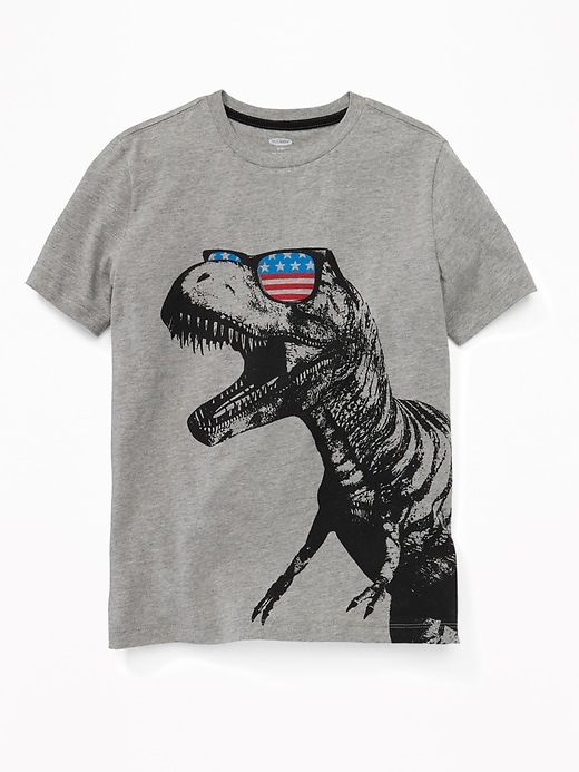 View large product image 1 of 2. Graphic Jersey Crew-Neck Tee for Boys