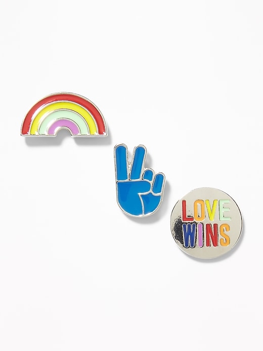 View large product image 1 of 1. Pride Pin 3-Pack