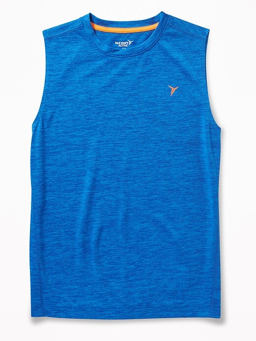 View large product image 1 of 1. Relaxed Go-Dry Performance Tank For Boys