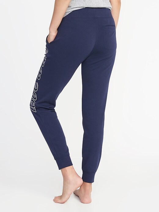 View large product image 2 of 2. Graphic French-Terry Joggers for Women