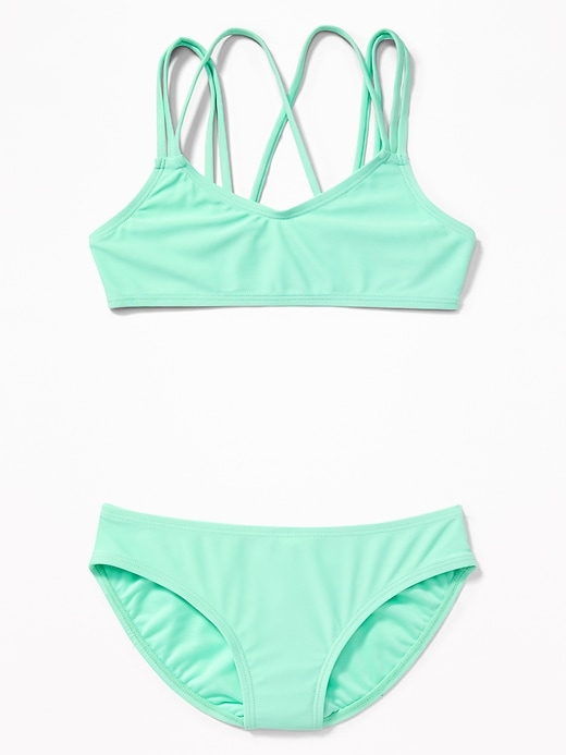 View large product image 1 of 2. Strappy 2-Piece Bikini for Girls