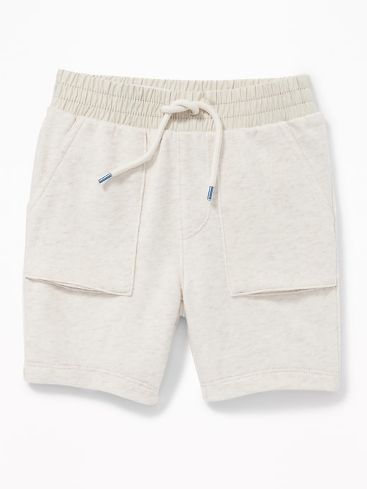Poplin-Waist French Terry Shorts for Toddler Boys | Old Navy