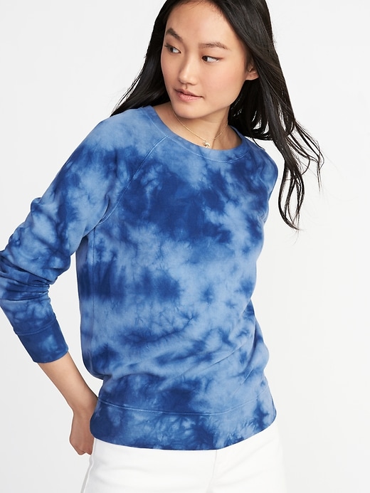 Image number 1 showing, Relaxed Vintage Sweatshirt for Women