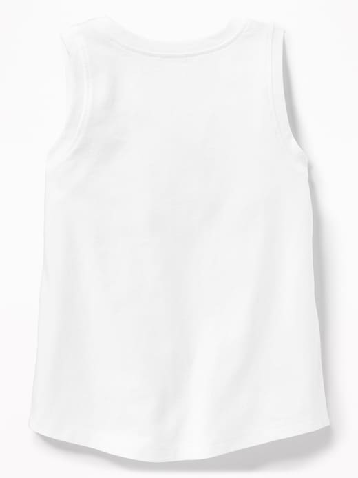 View large product image 2 of 2. Jersey Tank for Toddler Girls