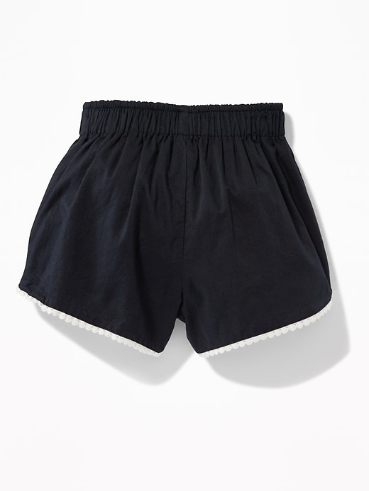 View large product image 2 of 2. Pom-Pom Tulip Shorts for Toddler Girls