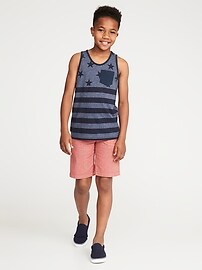 View large product image 3 of 3. Printed Pocket Tank For Boys