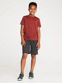View large product image 3 of 3. Chambray-Waist Shorts For Boys