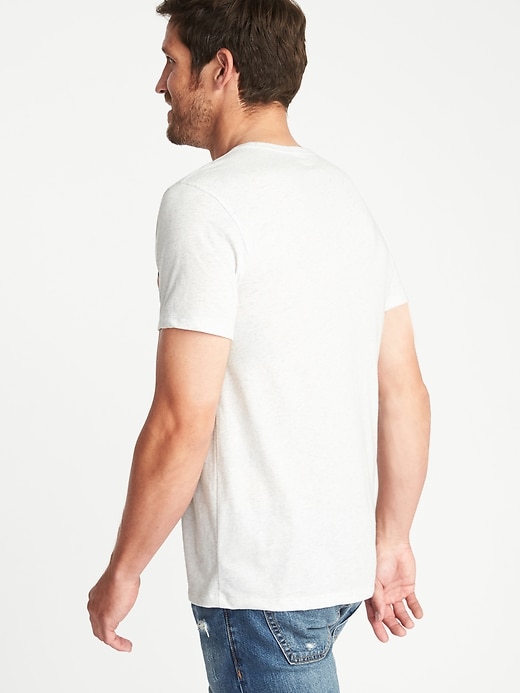 Image number 2 showing, Soft-Washed Perfect-Fit Crew-Neck Tee