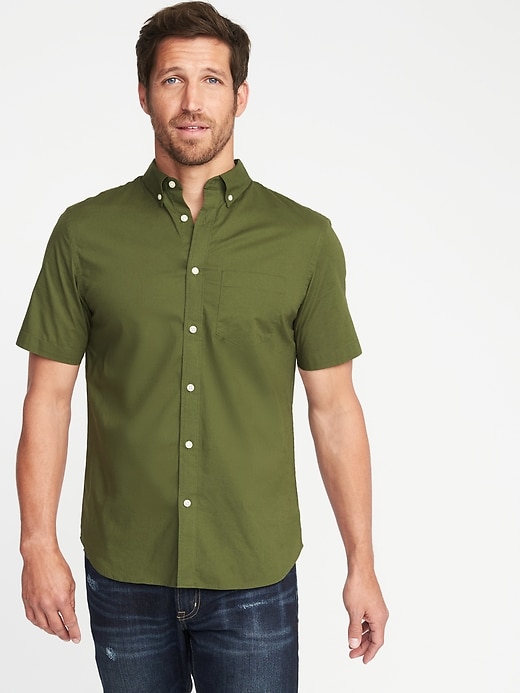 Image number 1 showing, Slim-Fit Built-In Flex Everyday Shirt