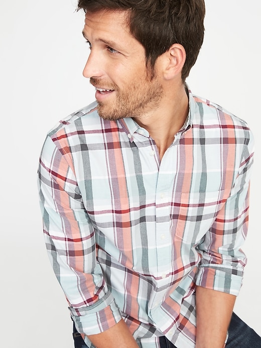 Image number 4 showing, Regular-Fit Built-In-Flex Everyday Shirt for Men