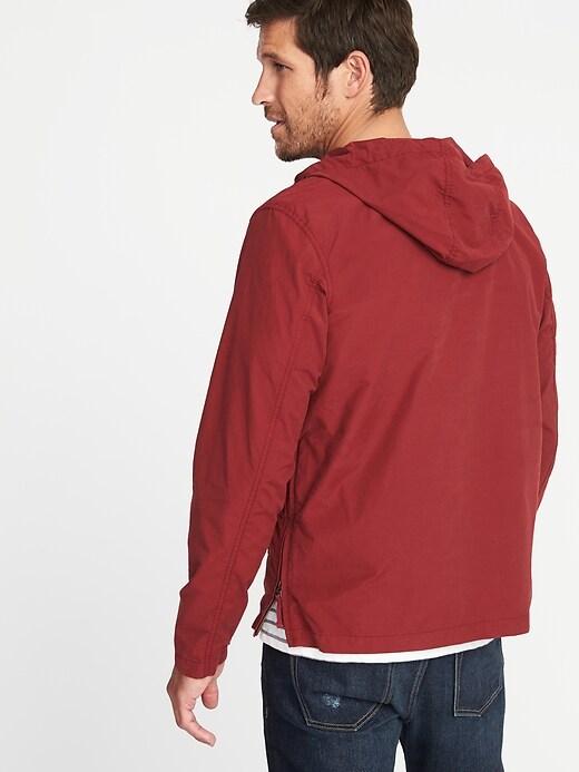 Image number 2 showing, Water-Resistant Pullover Utility Jacket