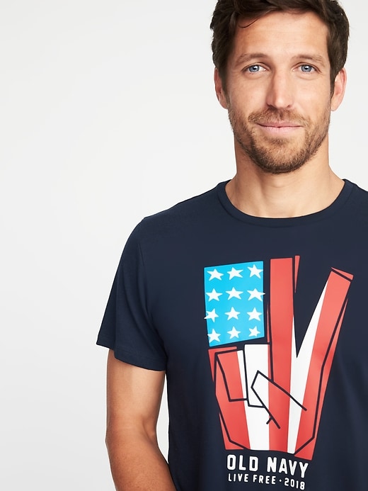 Image number 4 showing, 2018 Flag Tee for Toddler Boys
