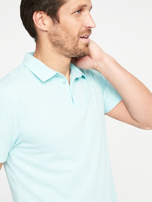 Image number 4 showing, Soft-Washed Jersey Polo