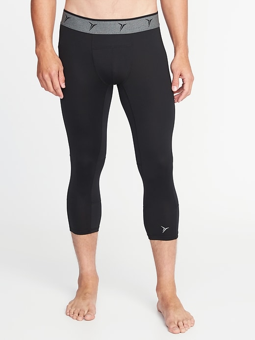 View large product image 1 of 2. Go-Dry 3/4-Length Base Layer Tights