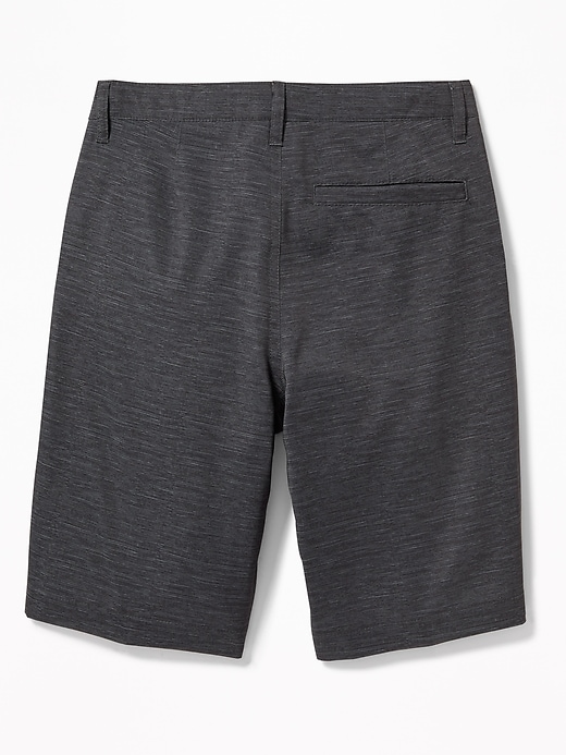 View large product image 2 of 3. Built-In Flex Flat-Front Tech Shorts For Boys