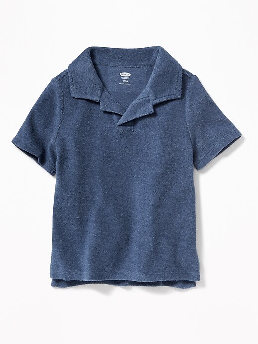 View large product image 1 of 2. Loop-Terry Polo for Toddler Boys