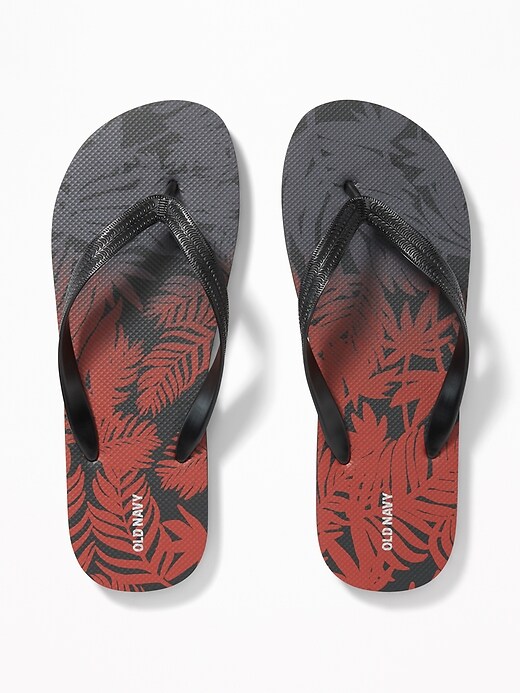 View large product image 1 of 1. Graphic Flip-Flops