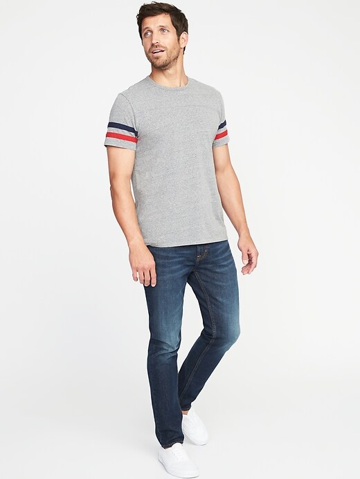 Image number 3 showing, Soft-Washed Football-Style Tee