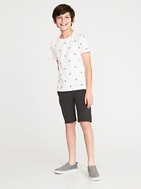 View large product image 3 of 3. Slim Pull-On Seersucker Shorts for Boys