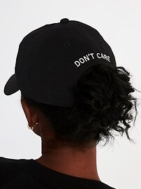 View large product image 3 of 3. Graphic Baseball Cap for Women