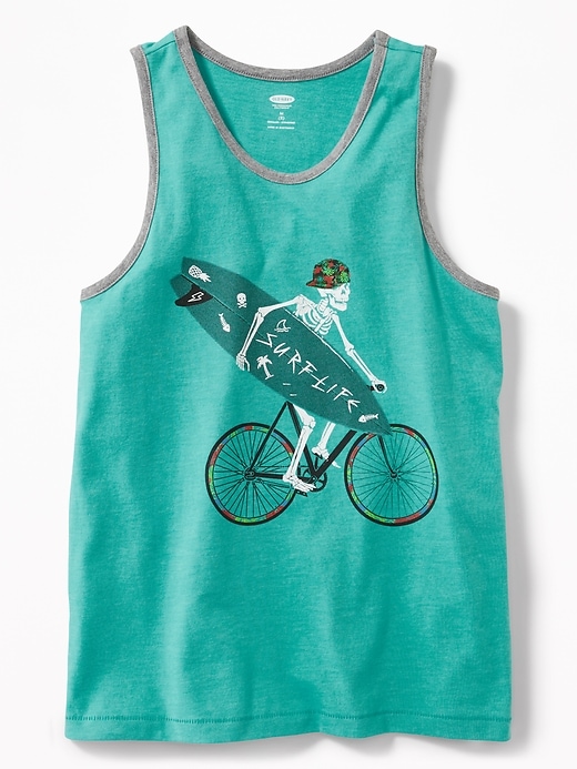 View large product image 1 of 1. Graphic Tank For Boys