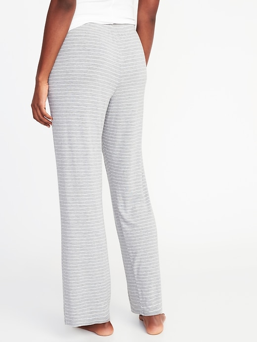 View large product image 2 of 2. Jersey-Knit Lounge Pants for Women