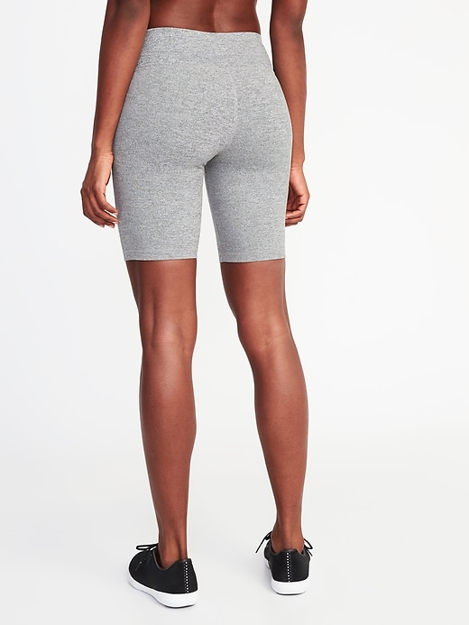 View large product image 2 of 3. Mid-Rise Compression Bermudas for Women -8-inch inseam