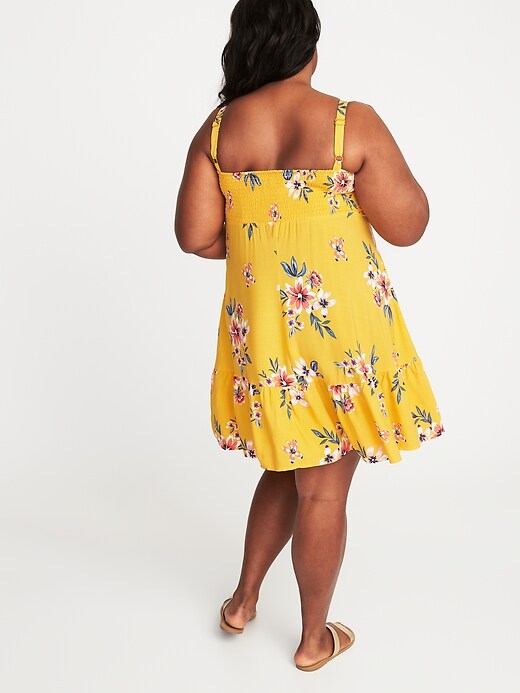 Image number 2 showing, Plus-Size Fit & Flare Cami Dress
