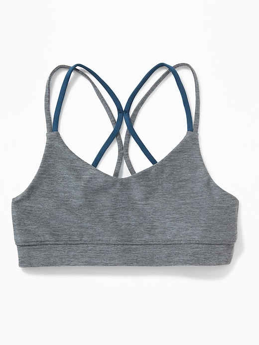 View large product image 1 of 2. Double-Strap Cami Sports Bra for Girls