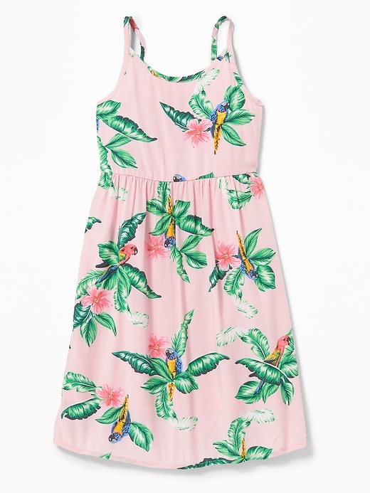 View large product image 1 of 1. Printed Fit & Flare Cami Dress for Girls