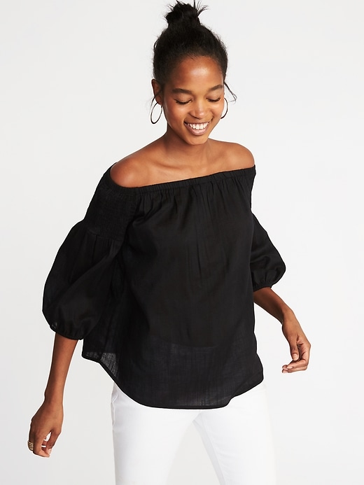 Image number 4 showing, Off-the-Shoulder Swing Top for Women