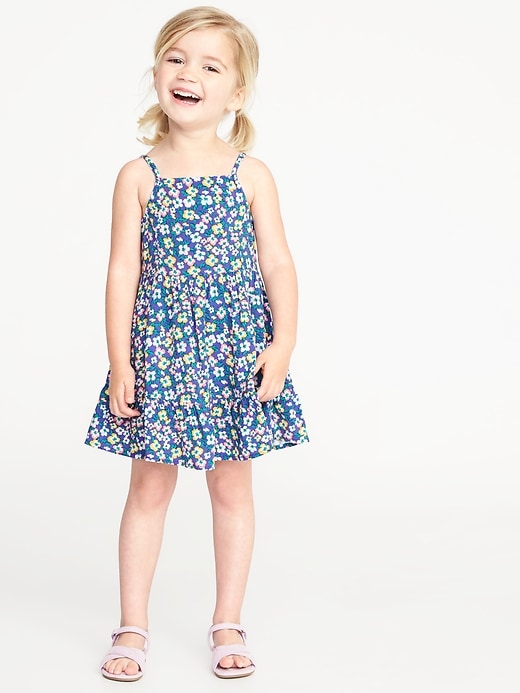 View large product image 1 of 3. Floral Cami Dress for Toddler Girls