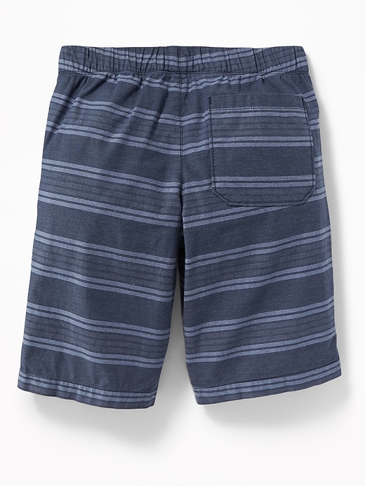 View large product image 2 of 3. Straight Built-In Flex Jogger Shorts For Boys