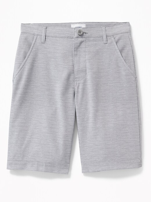 View large product image 1 of 1. Built-In Flex Flat-Front Tech Shorts For Boys