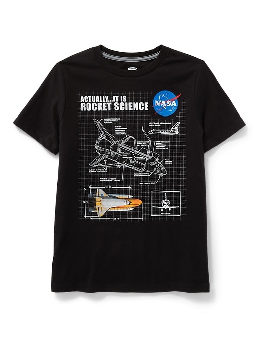 View large product image 1 of 2. NASA&#174 "Actually...It Is Rocket Science" Tee for Boys