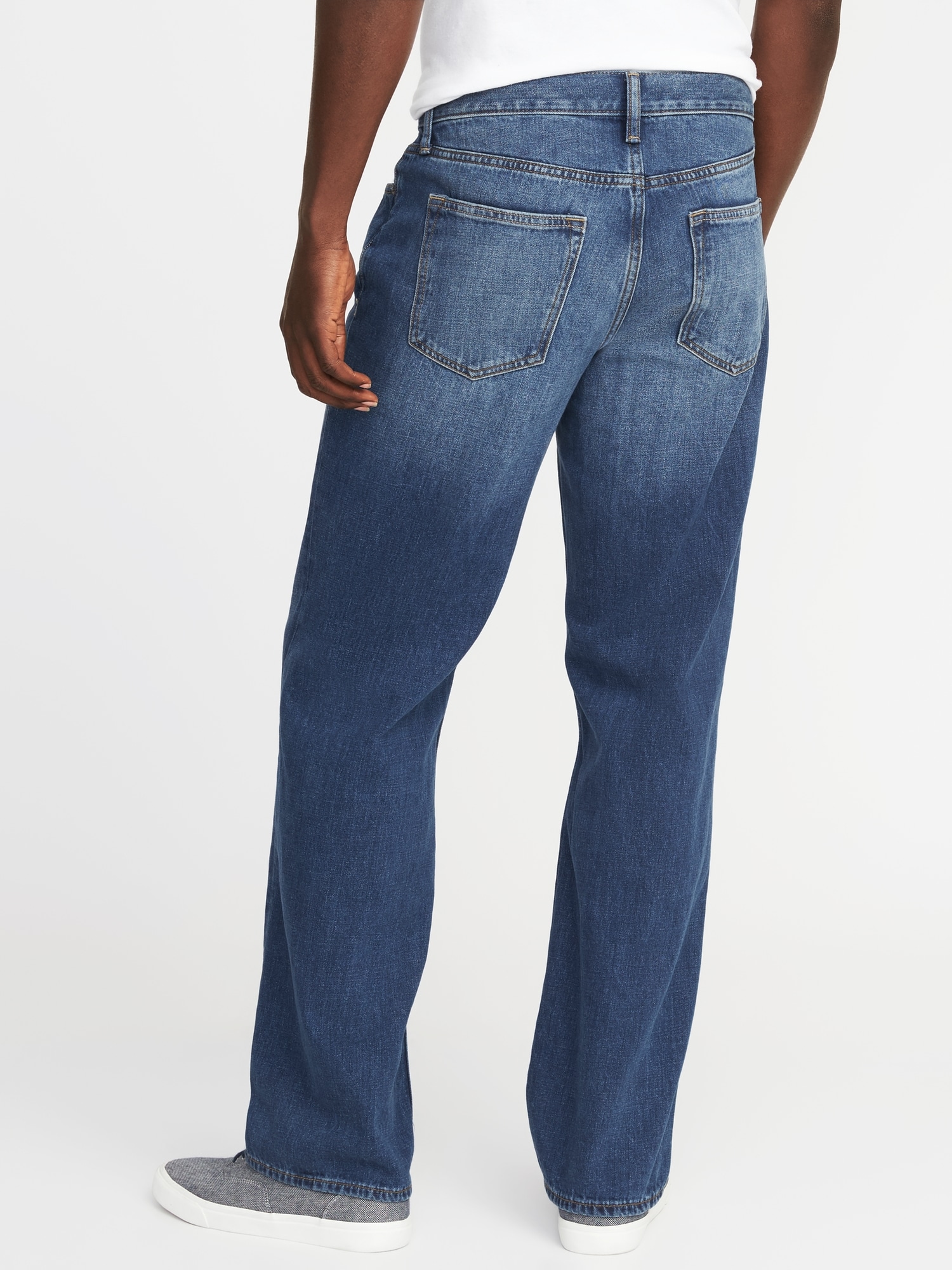 Loose Rigid Jeans For Men | Old Navy