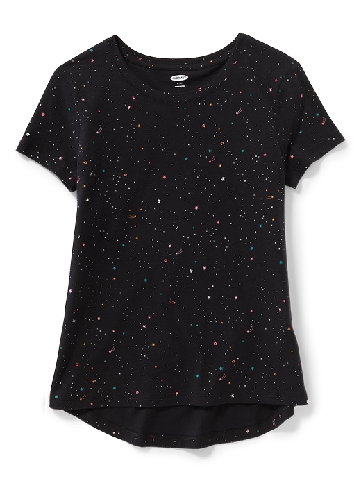 View large product image 1 of 3. Softest Scoop-Neck Tee for Girls