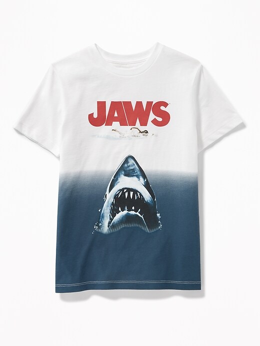 View large product image 1 of 2. Jaws&#153 Dip-Dye Graphic Tee for Boys