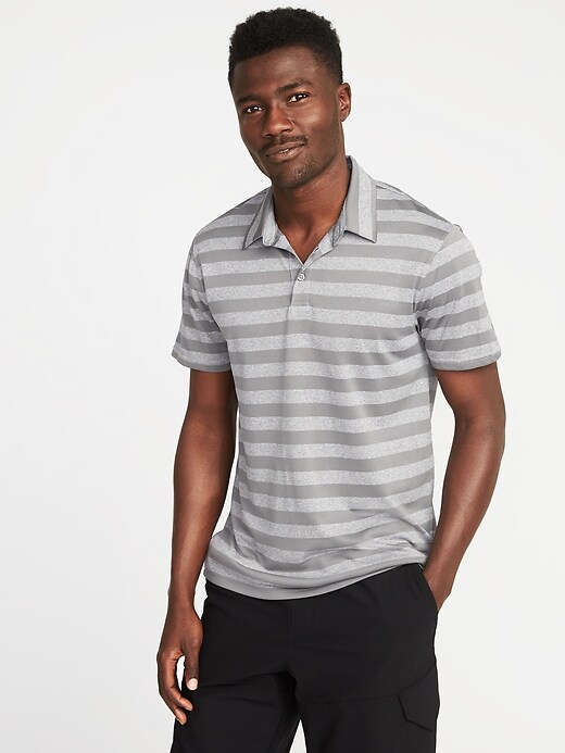 View large product image 1 of 1. Go-Dry Cool Performance Polo