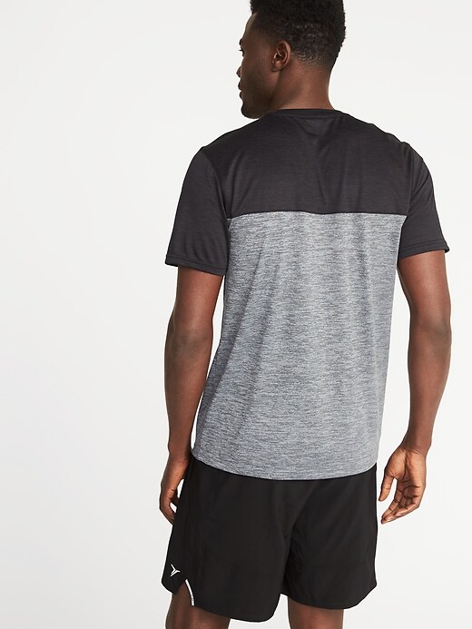Image number 2 showing, Go-Dry Color-Block Tee