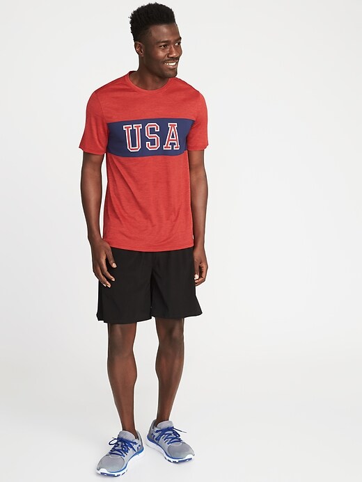 Image number 3 showing, Go-Dry Graphic Performance Tee