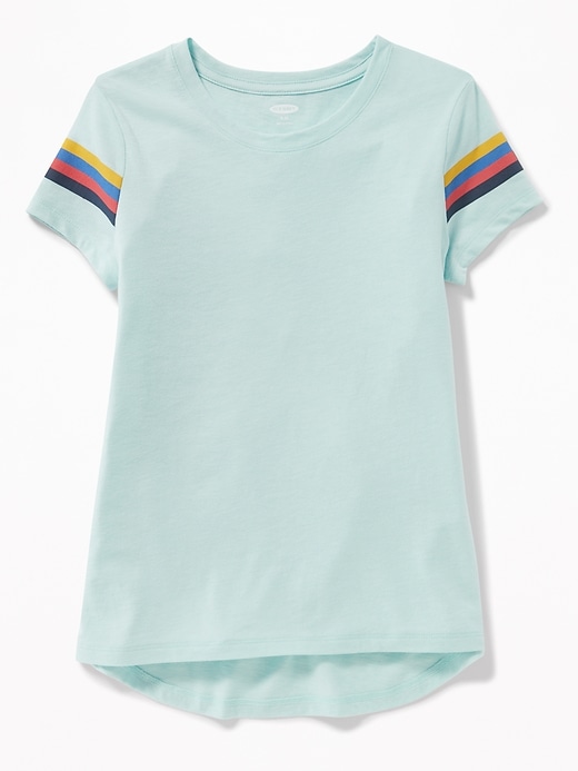View large product image 1 of 3. Softest Scoop-Neck Tee for Girls